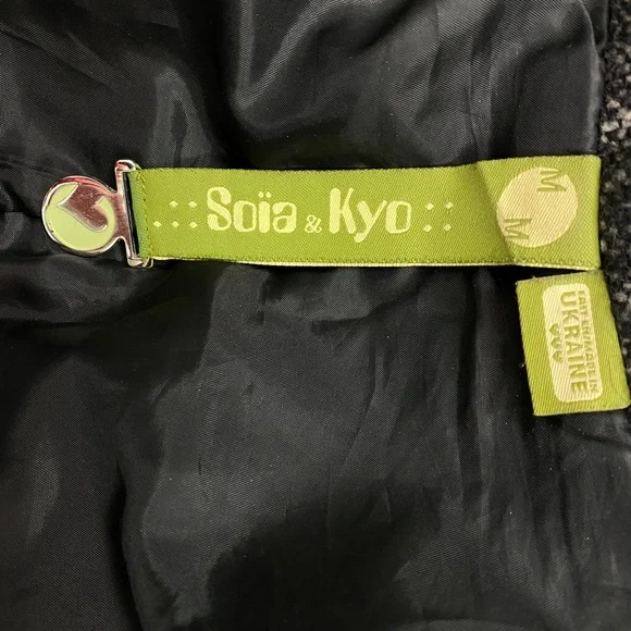 Soia & Kyo double-breasted belted coat - Picture 11 of 11